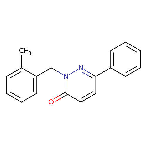 2-[(2-methylphenyl)methyl]-6-phenyl-2,3-dihydropyridazin-3-one