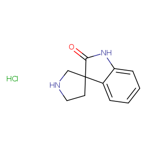 Spiro[indole-3,3'-pyrrolidin]-2(1h)-one hydrochloride