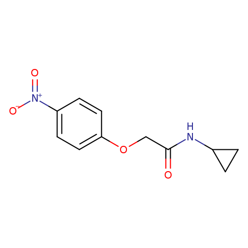 N-Cyclopropyl-2-(4-nitrophenoxy)acetamide