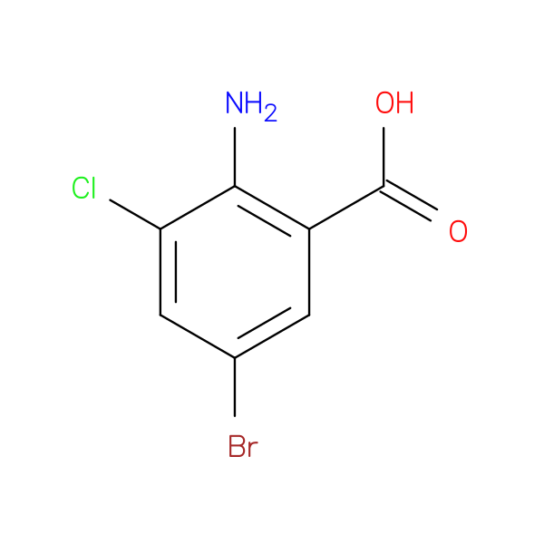 2-Amino-5-bromo-3-chlorobenzoic acid