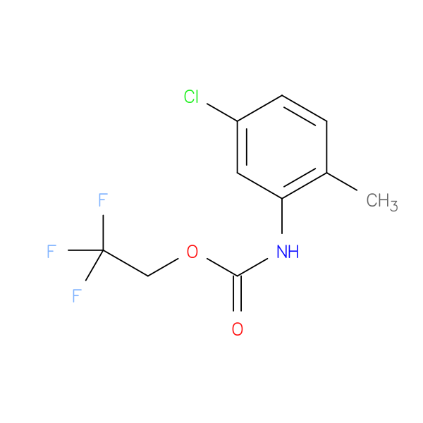 2,2,2-Trifluoroethyl 5-chloro-2-methylphenylcarbamate