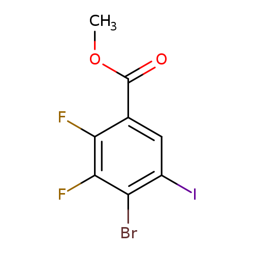 methyl 4-bromo-2,3-difluoro-5-iodobenzoate