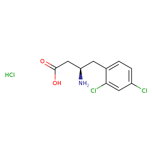 Benzenebutanoic acid, b-amino-2,4-dichloro-,hydrochloride (1:1), (bR)-
