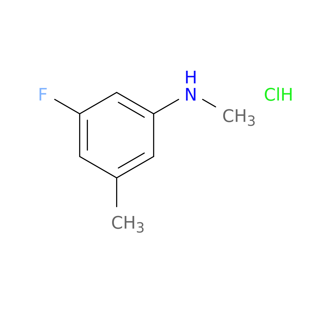 3-fluoro-N,5-dimethylaniline hydrochloride