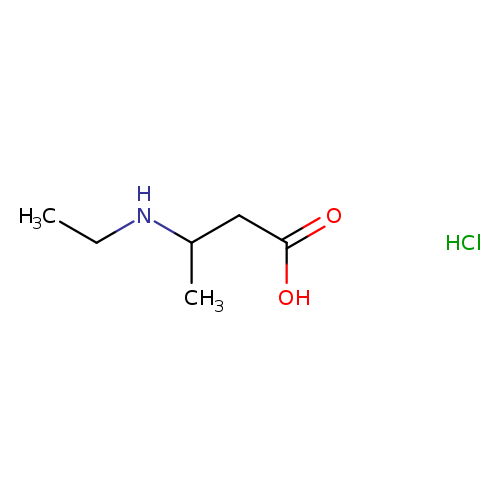 3-(ethylamino)butanoic acid hydrochloride