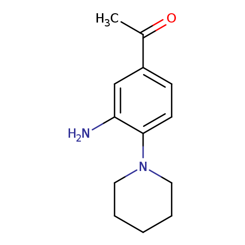 1-(3-Amino-4-piperidinophenyl)-1-ethanone