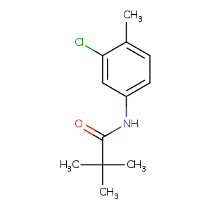 N-(3-chloro-4-methylphenyl)-2,2-dimethylpropanamide
