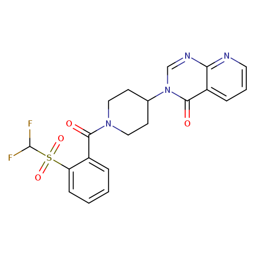 3-[1-(2-difluoromethanesulfonylbenzoyl)piperidin-4-yl]-3H,4H-pyrido[2,3-d]pyrimidin-4-one