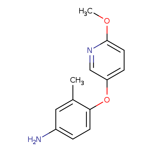 4-((6-methoxypyridin-3-yl)oxy)-3-methylaniline