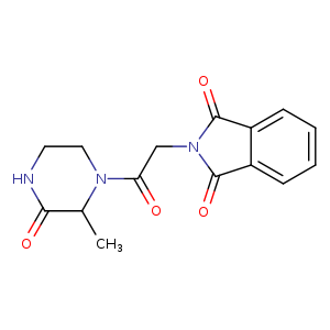 2-[2-(2-methyl-3-oxopiperazin-1-yl)-2-oxoethyl]-2,3-dihydro-1H-isoindole-1,3-dione