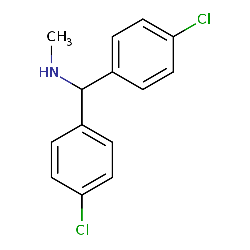 [bis(4-chlorophenyl)methyl](methyl)amine