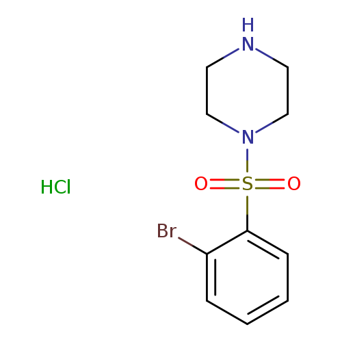4-(2-BROMO-BENZENESULFONYL)-PIPERAZINE HYDROCHLORIDE