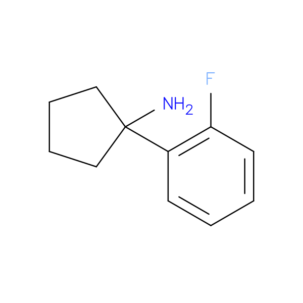1-(2-fluorophenyl)cyclopentan-1-amine