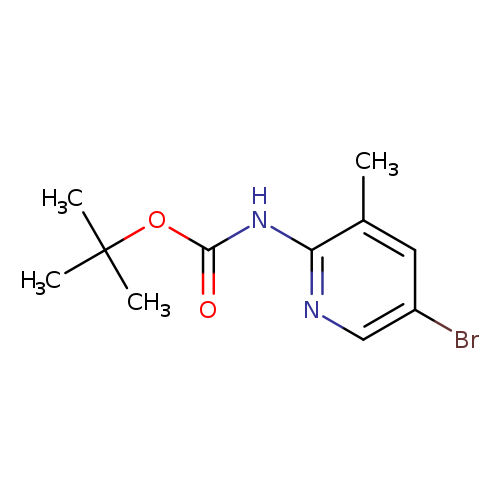 (5-BROMO-3-METHYLPYRIDIN-2-YL)CARBAMIC ACID TERT-BUTYL ESTER