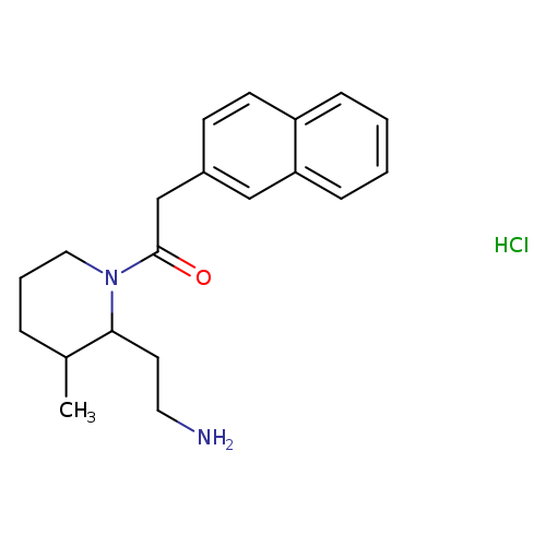 1-[2-(2-aminoethyl)-3-methylpiperidin-1-yl]-2-(naphthalen-2-yl)ethan-1-one hydrochloride