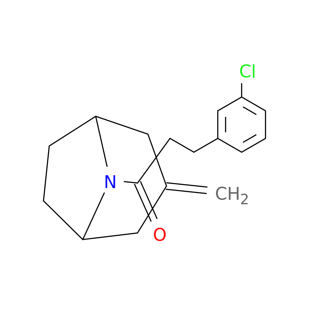 3-(3-chlorophenyl)-1-{3-methylidene-8-azabicyclo[3.2.1]octan-8-yl}propan-1-one