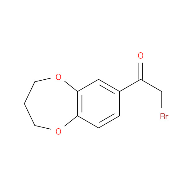 2-bromo-1-(3,4-dihydro-2H-1,5-benzodioxepin-7-yl)ethan-1-one