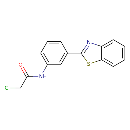 N-(3-(Benzo[d]thiazol-2-yl)phenyl)-2-chloroacetamide