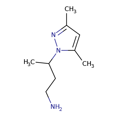 3-(3,5-dimethyl-1H-pyrazol-1-yl)butan-1-amine