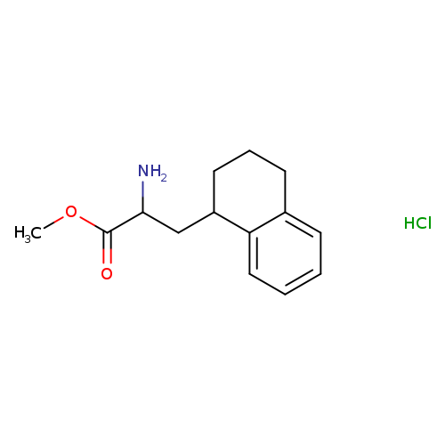 methyl 2-amino-3-(1,2,3,4-tetrahydronaphthalen-1-yl)propanoate hydrochloride