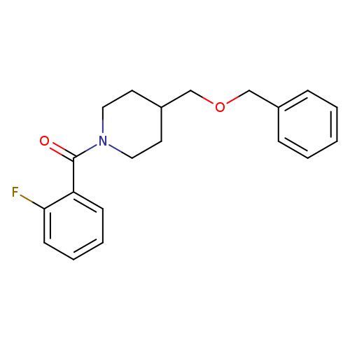 4-[(benzyloxy)methyl]-1-(2-fluorobenzoyl)piperidine