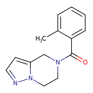 5-(2-methylbenzoyl)-4H,5H,6H,7H-pyrazolo[1,5-a]pyrazine