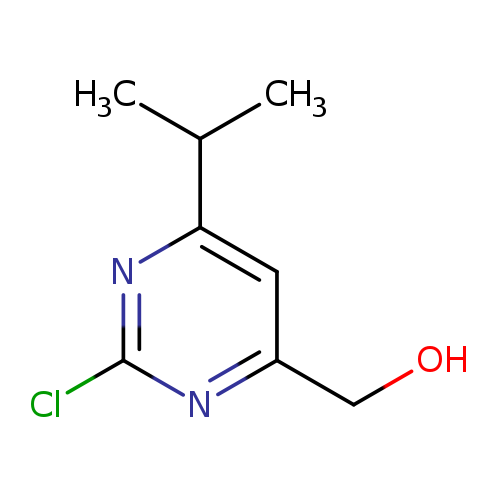 [2-chloro-6-(propan-2-yl)pyrimidin-4-yl]methanol
