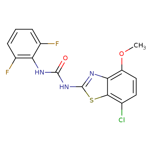 3-(7-chloro-4-methoxy-1,3-benzothiazol-2-yl)-1-(2,6-difluorophenyl)urea