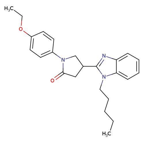 1-(4-ethoxyphenyl)-4-(1-pentyl-1H-1,3-benzodiazol-2-yl)pyrrolidin-2-one