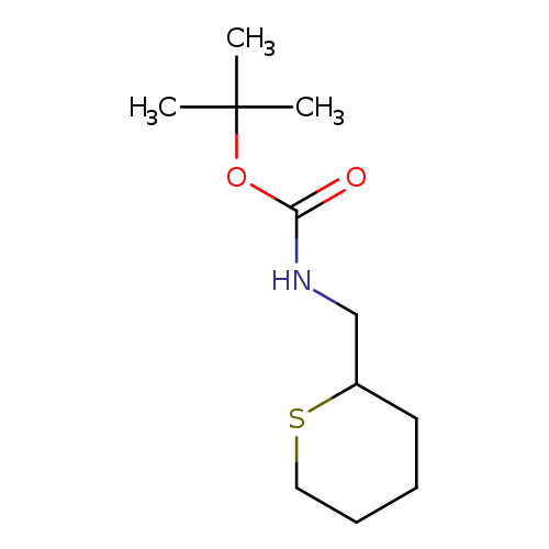 tert-butyl N-(thian-2-ylmethyl)carbamate
