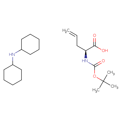 Dicyclohexylamine (S)-2-((tert-butoxycarbonyl)amino)pent-4-enoate