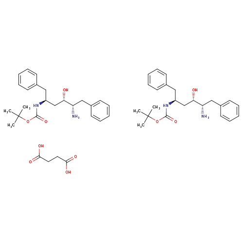 (2S，3S，5S)-5-tert-Butyloxycarbonylamino-2-amino-3-hydroxy-1，6-diphenylhexane succinate