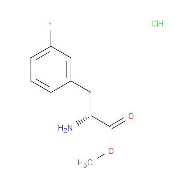 (R)-Methyl 2-amino-3-(3-fluorophenyl)propanoate hydrochloride