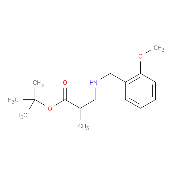 tert-butyl 3-{[(2-methoxyphenyl)methyl]amino}-2-methylpropanoate
