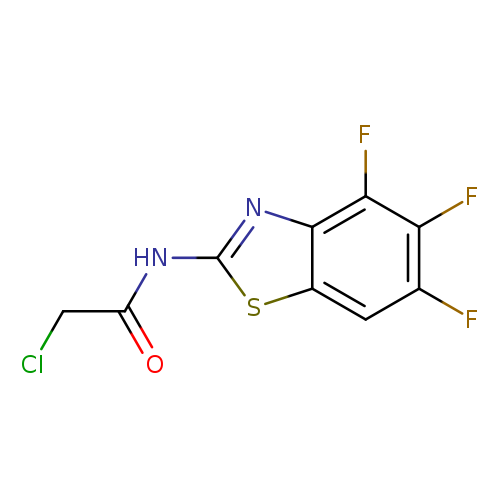 2-Chloro-N-(4,5,6-trifluorobenzo[d]thiazol-2-yl)acetamide