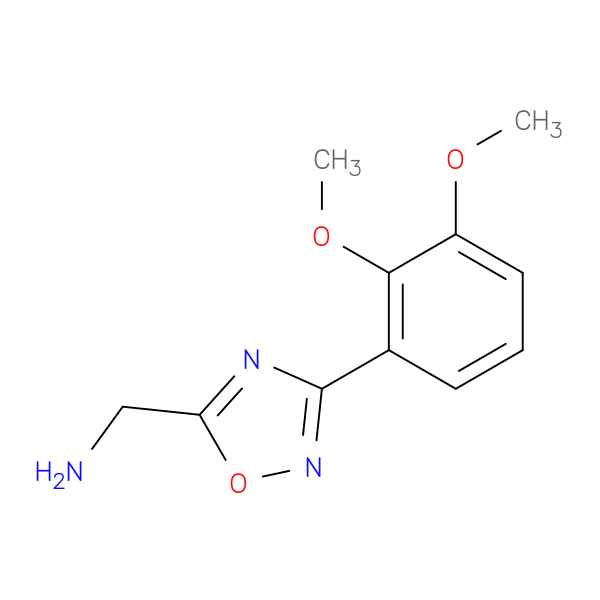 [3-(2,3-dimethoxyphenyl)-1,2,4-oxadiazol-5-yl]methylamine