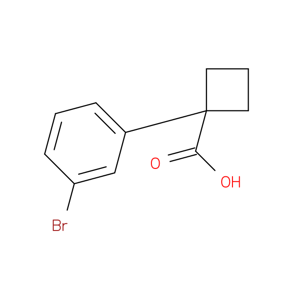 1-(3-Bromophenyl)cyclobutanecarboxylic acid