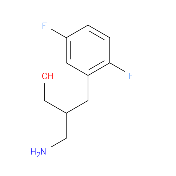 3-amino-2-[(2,5-difluorophenyl)methyl]propan-1-ol