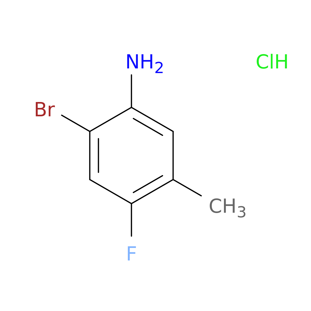 2-bromo-4-fluoro-5-methylaniline hydrochloride