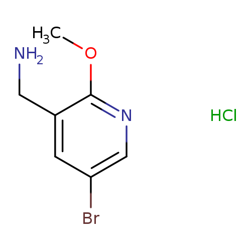 (5-Bromo-2-methoxypyridin-3-yl)methanamine hydrochloride
