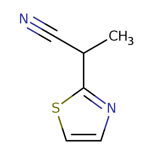 2-(1,3-thiazol-2-yl)propanenitrile