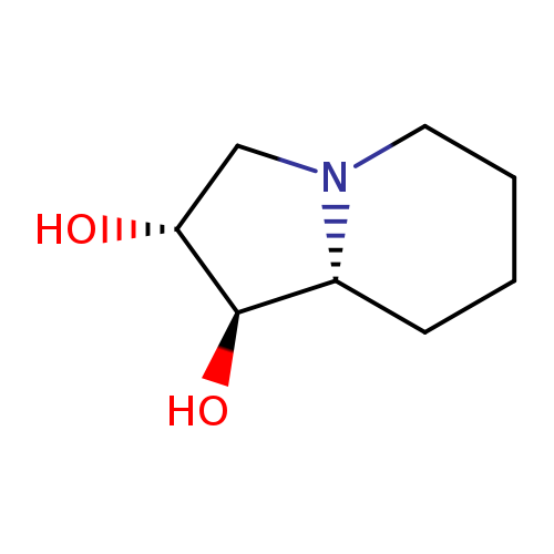 (1R,2R,8AR)-octahydroindolizine-1,2-diol