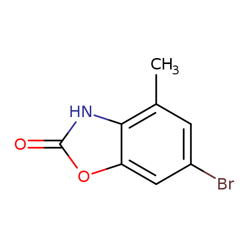 2(3H)-Benzoxazolone, 6-bromo-4-methyl-