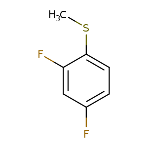 BENZENE, 2,4-DIFLUORO-1-(METHYLTHIO)-