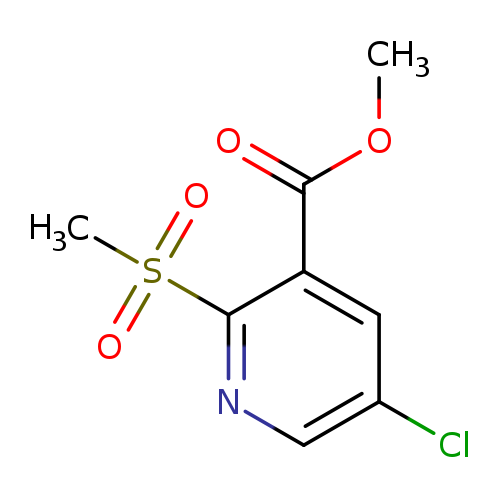 Methyl 5-chloro-2-methanesulfonylpyridine-3-carboxylate