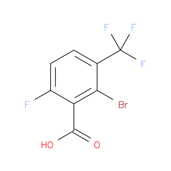 2-Bromo-6-fluoro-3-(trifluoromethyl)benzoic acid