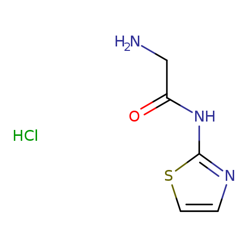 2-amino-N-(1,3-thiazol-2-yl)acetamide hydrochloride