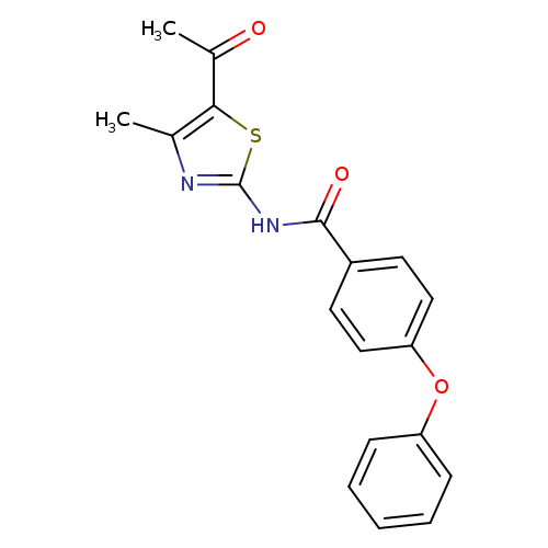 N-(5-acetyl-4-methyl-1,3-thiazol-2-yl)-4-phenoxybenzamide