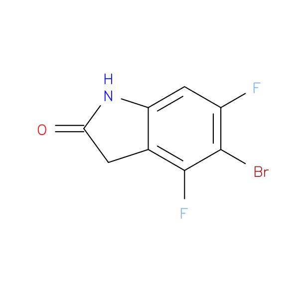 5-bromo-4,6-difluoro-2,3-dihydro-1H-indol-2-one