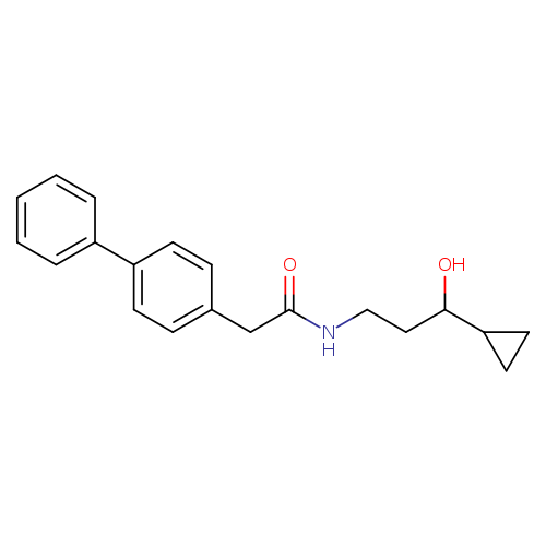 2-{[1,1'-biphenyl]-4-yl}-N-(3-cyclopropyl-3-hydroxypropyl)acetamide